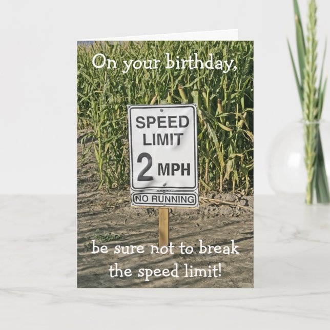 Happy Birthday Card-Get in Gear Card (Front)