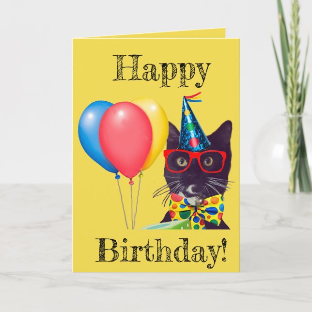 Happy Birthday Card! Invitation (Front)