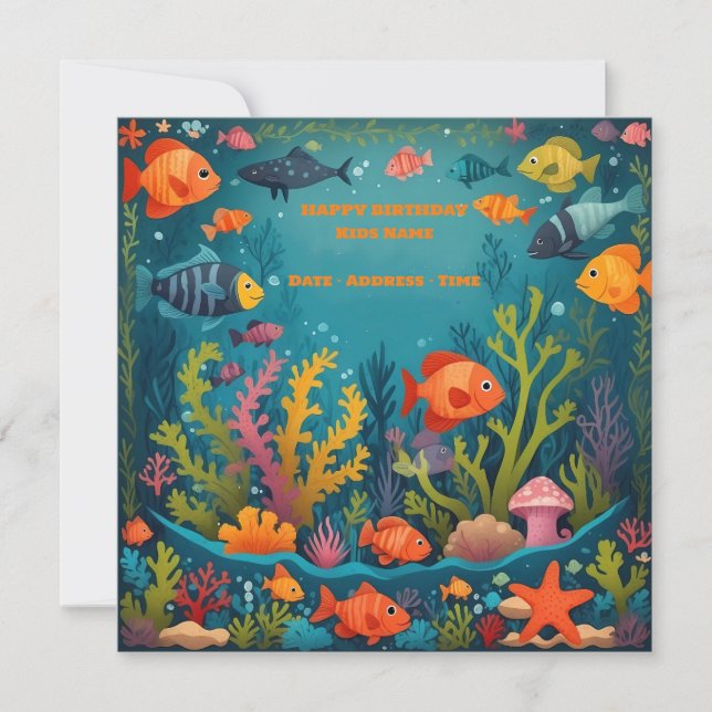 Happy Birthday Card - Personalize BD Card (Front)