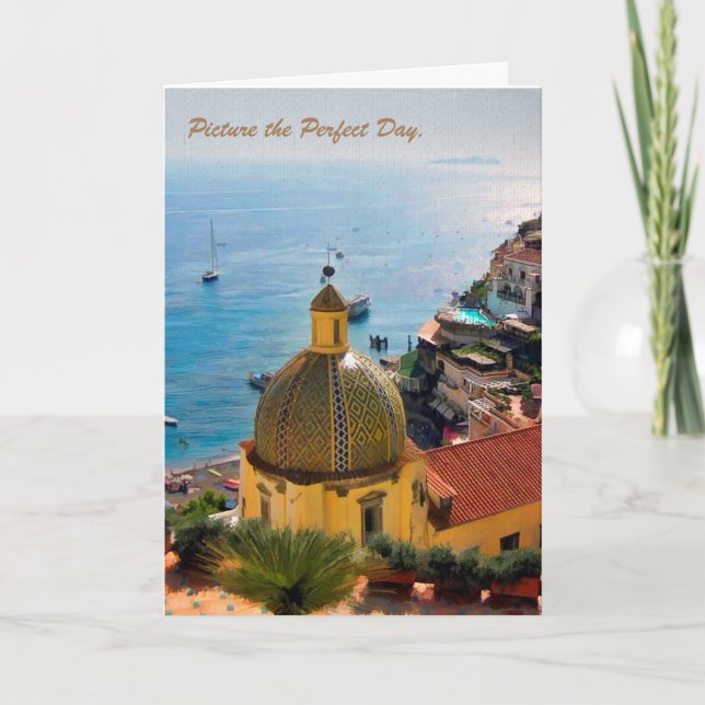 Happy Birthday Card Picture the Perfect Day (Front)