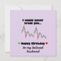 Happy Birthday Card- trader Birthday love