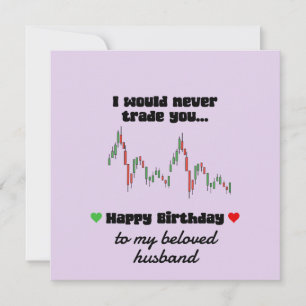 Happy Birthday Card- trader Birthday love Holiday Card