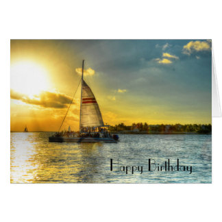 Happy Birthday Sailboat Cards, Happy Birthday Sailboat Greeting Cards ...