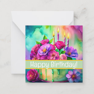 Happy birthday cards, cute, stock up! card
