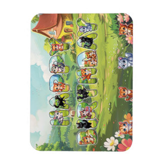 Happy Birthday Cat Magnet for Cat Lovers