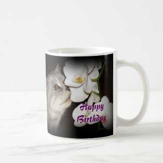 Happy Birthday - Cat Mug