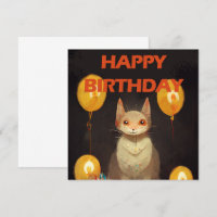 Happy Birthday! - cat party