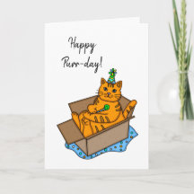 Happy Birthday | Cat Pun 