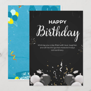 Happy Birthday Celebration Invitation