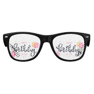 Happy Birthday Celebration Kids Sunglasses