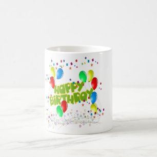 Happy Birthday Celebrations Coffee Mug