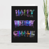 Happy Birthday Charlie Card