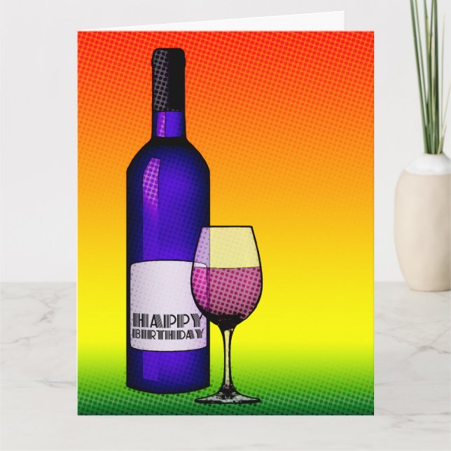 happy birthday cheers card (Front)