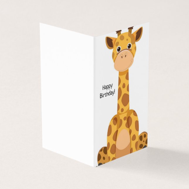 Happy Birthday - Children's Card (Outside)