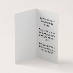 Happy Birthday - Children's Card