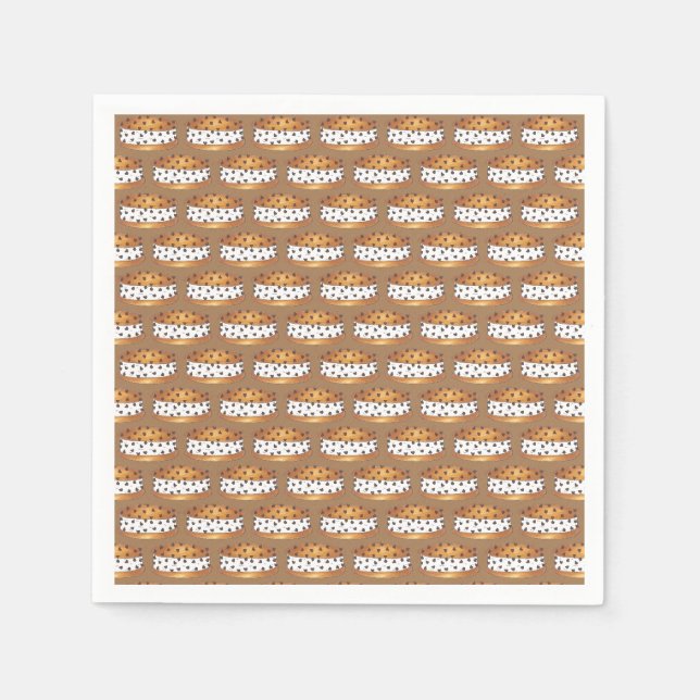 Happy Birthday Chipwich Ice Cream Sandwich Napkin (Front)