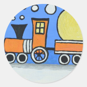 Happy Birthday Classic Round Sticker