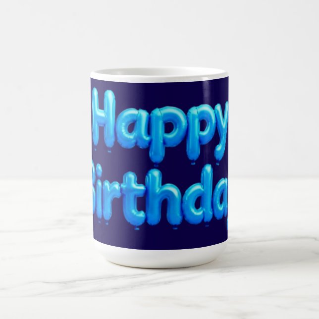 HAPPY BIRTHDAY COFFEE MUG (Center)