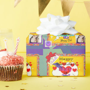Happy Birthday Comic Book Look Paper Napkin HAMbWG