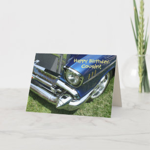"Happy Birthday, Cousin" Card