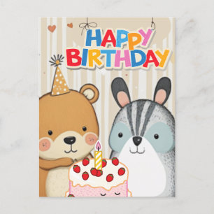 Happy Birthday custom card