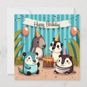 Happy Birthday custom Card