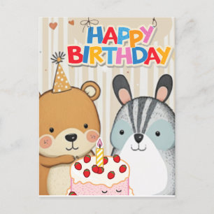 Happy Birthday custom card