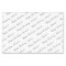 Happy Birthday Custom Name Elegant White
