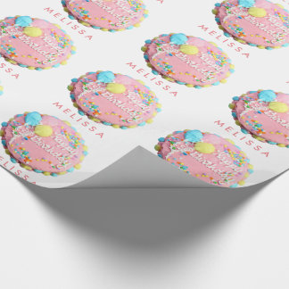 Happy Birthday Custom Wrapping Paper