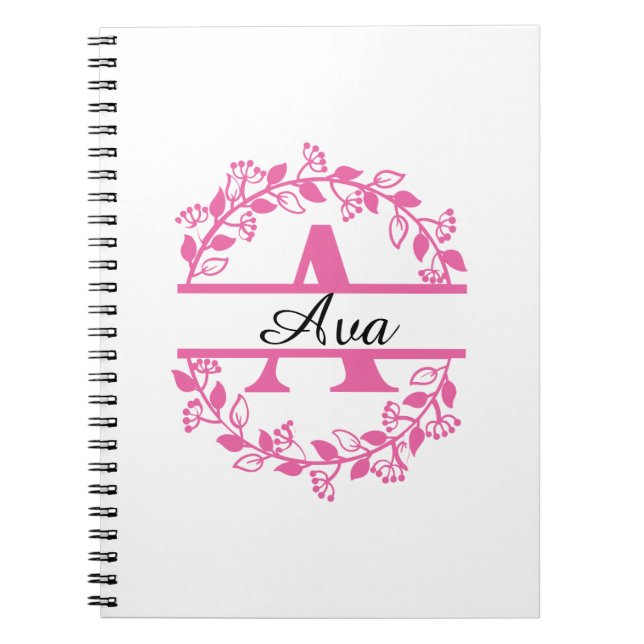 Happy Birthday Customize Notebooks (Front)