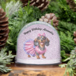 Happy Birthday Customized Child's Snow Globe<br><div class="desc">A sweet gift for a special day with customized text of your choice.</div>