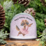 Happy Birthday Customized Child's Snow Globe<br><div class="desc">A sweet gift for a special day with customized text of your choice.</div>