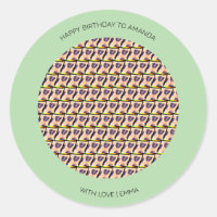 Happy Birthday, Cute Kenyan Leopard Pattern