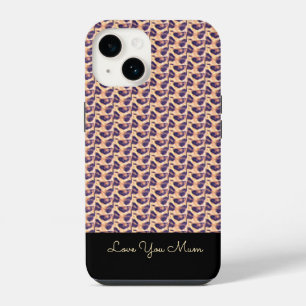 Happy Birthday Cute Leopard Pattern iPhone 14 Case