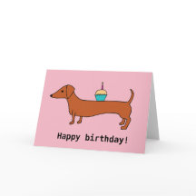 Happy Birthday Dachshund