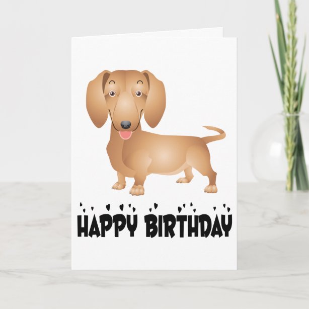 Weiner Dog Cards, Greeting Cards &amp; More | Zazzle CA