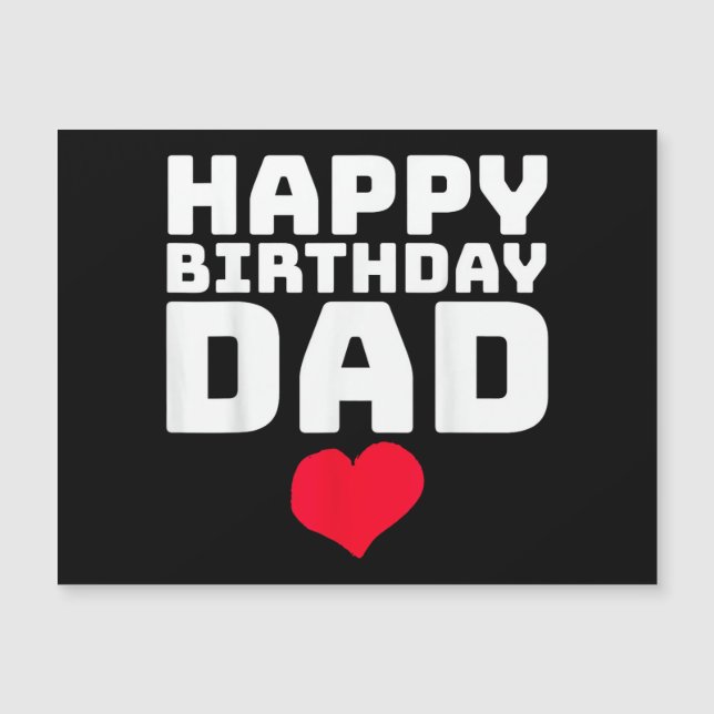 Happy Birthday Dad (Front)