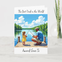 Happy Birthday Dad | Father Fishing with Daughter