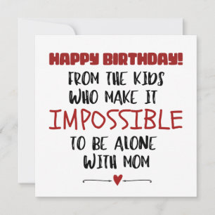 Happy Birthday Dad from Kids Card