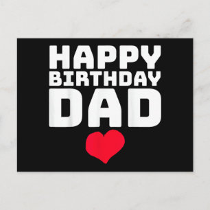 Happy Birthday Dad Postcard