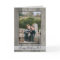 Happy Birthday Dad Rustic Grey Wood Photo