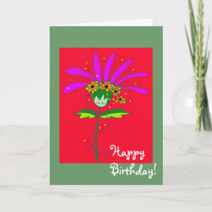 Happy Birthday Daisy Card