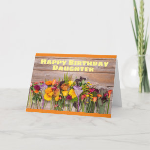 HAPPY *BIRTHDAY* DAUGHTER SO PROUD OF "YOU" HOLIDAY CARD