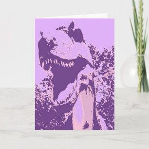 Happy Birthday Dinosaur Card