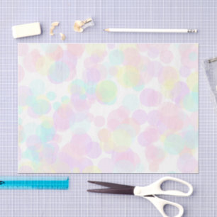 happy birthday disco balls ice cream pattern girly tissue paper