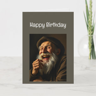 Happy Birthday Doesn't like a Fancy Card