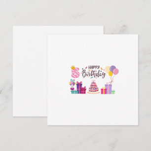 Happy Birthday Editable Design Invitation