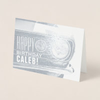 Happy Birthday | Editable Text | Classic Car