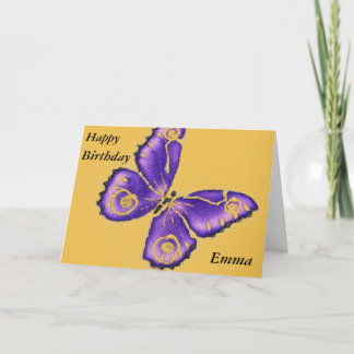 Happy Birthday Emma Card