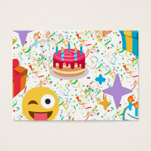happy birthday emoji